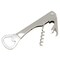 Chef Craft Combination Compact Corkscrew and Bottle Opener - Great for Travel and Camping